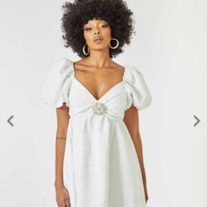 φόρεμα λευκό forever unique