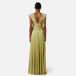 Γυναικείο πράσινο φόρεμα elisabetta franchi