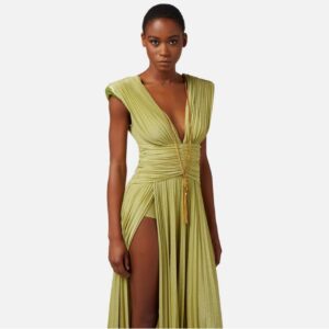 Γυναικείο πράσινο φόρεμα elisabetta franchi