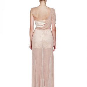 Φόρεμα Tassos Mitropoulos μπεζ