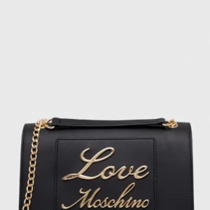 Τσάντα love moschino μαύρη
