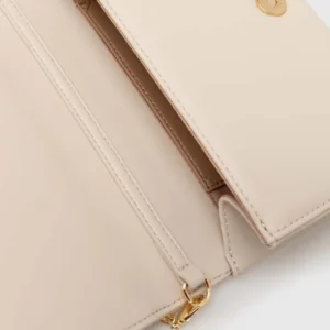 Γυναικεία Τσάντα love moschino μπεζ