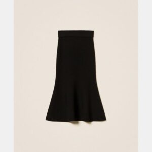 TWINSET Φούστα midi ελαστική πλεκτή 252TP3412