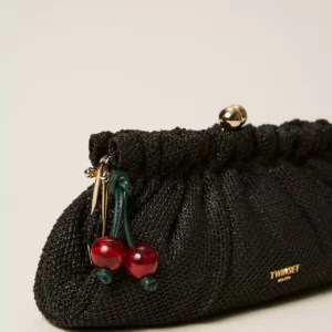 TWINSET RAFFIA CLUTCH 261TD8280