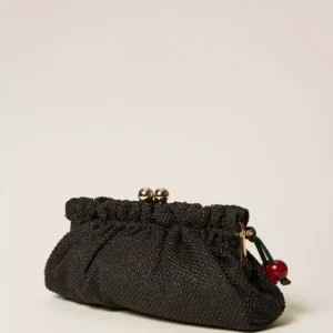 TWINSET RAFFIA CLUTCH 261TD8280