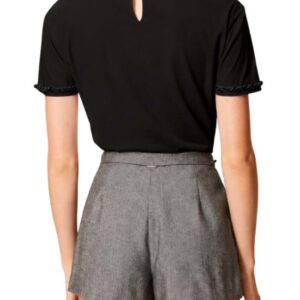 Twinset Γυναικεία Μπλούζα T-Shirt With Trimming And Bow