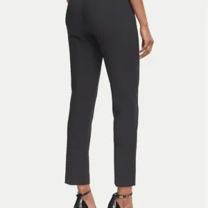 Elisabetta Franchi Παντελόνι υφασμάτινο Μαύρο Slim Fit