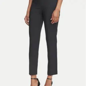 Elisabetta Franchi Παντελόνι υφασμάτινο Μαύρο Slim Fit